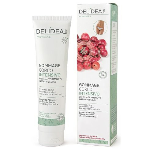 Delidea BIO Pink Peppercorns and Lime Intensīvs organisks anti-celulīta skrubis 150ml