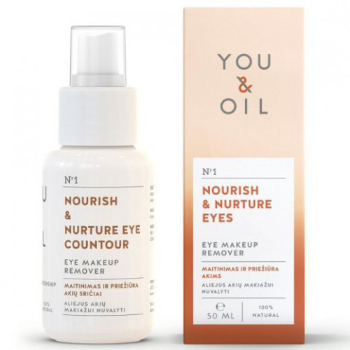 You&Oil Nourish & Nurture Eyes Makeup Remover Eļļa acu kosmētikas noņemšanai 50ml