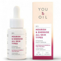 You&Oil Nourish & Energise All Skins Types Vitamin Face Serum Vitamīnu sejas serums visu tipu ādai 30ml