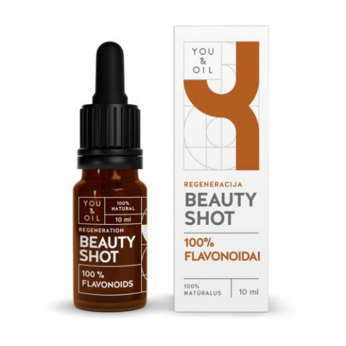 You&Oil Beauty Shot Regeneration 100% flavonoīdi sejai / REĢENERĀCIJA 10ml