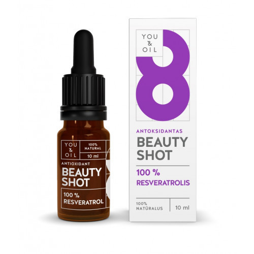 You&Oil Beauty Shot Antioxidant 100% Resveratrol Resveratrols sejai / ANTIOKSIDANTS 10ml