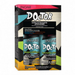 Inoar Doctor Duo Kit priemonių rinkinys pažeistiems plaukams 2x250ml