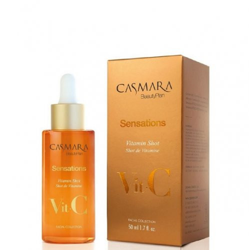 Casmara Sensations Vitamin C Shot Serum Sejas serums ar hialuronskābi un minerāliem 50ml