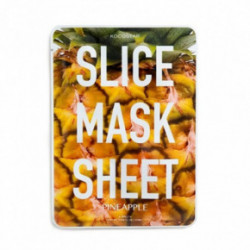 Kocostar Pineapple Slice Mask Sheet Elastību piešķiroša sejas maska