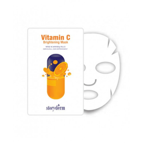 Storyderm Vitamin C Brightening Mask C Vitamīna sejas maska 1gab.