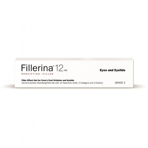 Fillerina 12 HA Eyes and Eyelids Filler 5 Dermo-kosmētiskās pildvielas gels acu zonai un plakstiņiem 15 ml