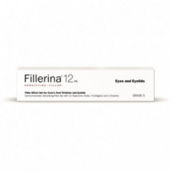 Fillerina 12 HA Eyes and Eyelids Filler 5 Dermo-kosmētiskās pildvielas gels acu zonai un plakstiņiem 15 ml