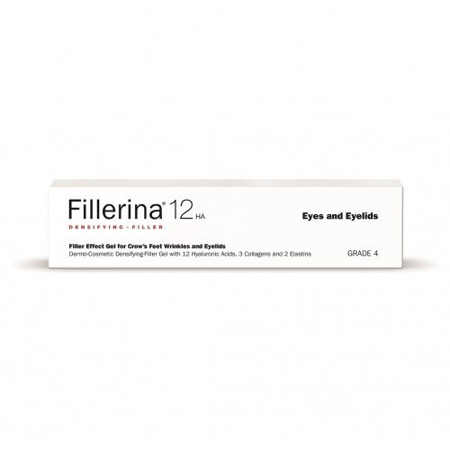 Fillerina 12 HA Eyes and Eyelids Filler 4 Dermo-kosmētiskās pildvielas gels acu zonai un plakstiņiem 15 ml