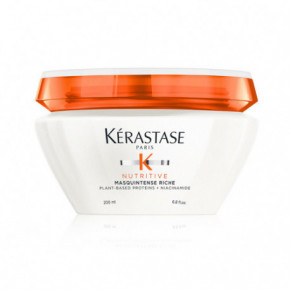 Kérastase Nutritive Masquintense Riche Intense-Nutrition Hair Mask Barojoša matu maska izteikti sausiem matiem