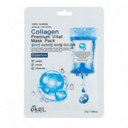 Ekel Collagen Premium Vital Mask Sejas maska ar kolagēnu 1gab.