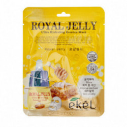 Ekel Ultra Hydrating Essence Mask Royal Jelly Reģenerējoša auduma maska taukainai un problemātiskai ādai 1gab.