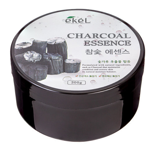 Ekel Soothing Gel Charcoal 300g