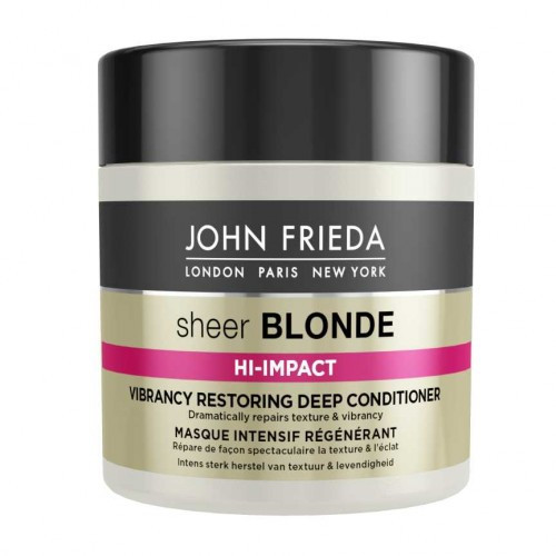 JOHN FRIEDA Sheer Blonde Hi-Impact Deep Intensīvas iedarbības kondicionieris blondiem matiem 150ml