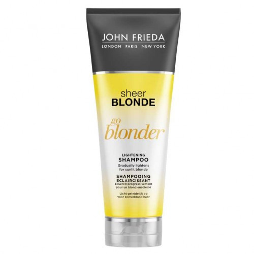 JOHN FRIEDA Sheer Blonde Go Blonder Shampoo Balinošs matu šampūns 250ml