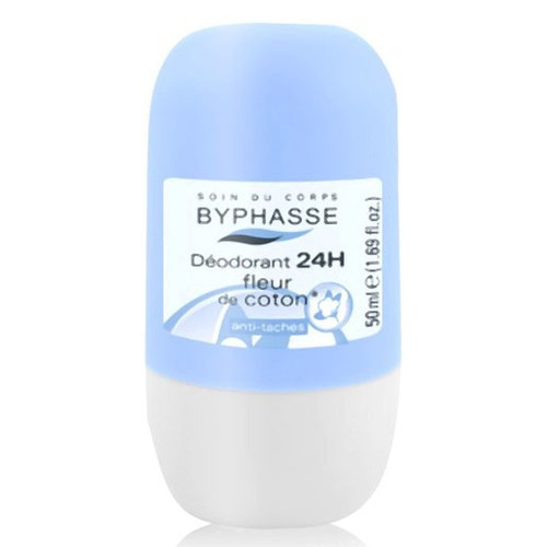 Byphasse Rullīšu dezodorants (medvilnės žiedai) 50ml