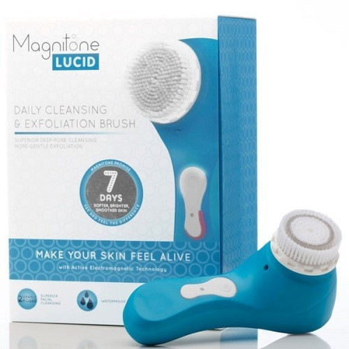 Magnitone London Lucid Facial Brush Sejas attīrīšanas ierīce Dzeltens