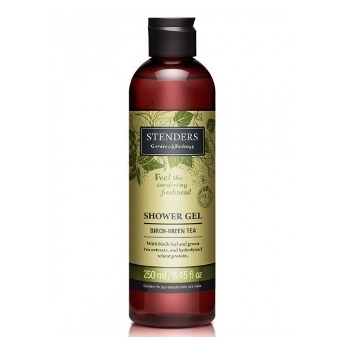 Stenders Birch green tea body shower gel Bērzu-zaļās tējas dušas želeja 250ml