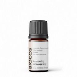 BIOCOS Matricaria recutita Kumelīšu ēteriskā eļļa 5% jojobas eļļā 5ml