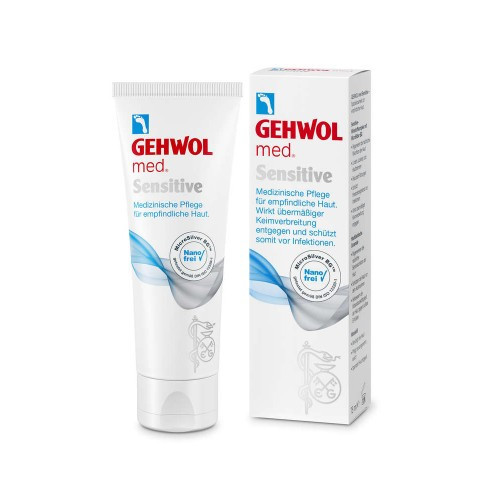 Gehwol Med Sensitive Krēms ar sudrabu jūtīgas ādas kopšanai 75ml