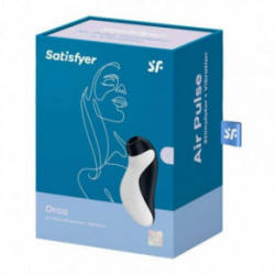 Satisfyer Orca Air Pulse Stimulator + Vibration Klitora stimulators 1gab.