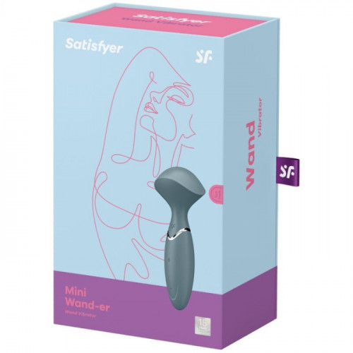 Satisfyer Mini Wand-er Vibrējošais masieris 1gab.