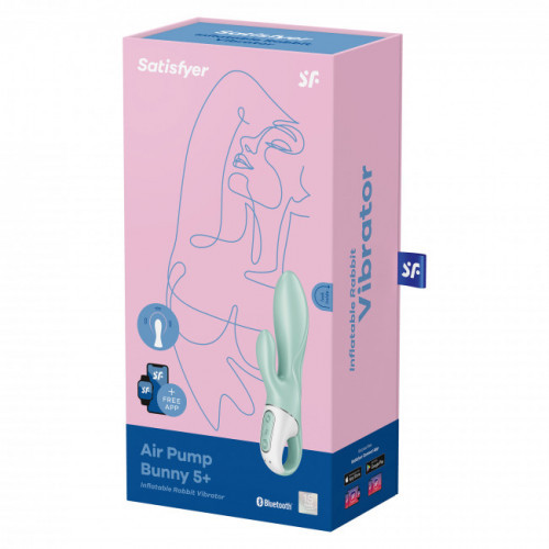 Satisfyer Air Pump Bunny 5 Vibrators 1gab.