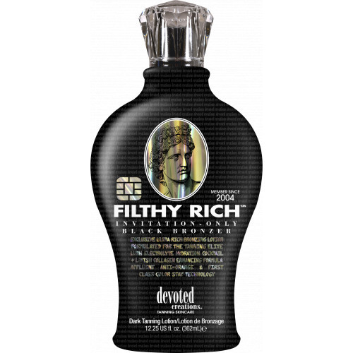 Devoted Creations Filthy Rich Dark Tanning Lotion Veicinošs iedegumu losjons 360ml
