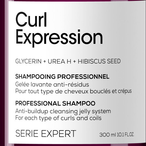 L'Oréal Professionnel Curl Expression Anti-Buildup Cleansing Jelly Shampoo Želejveidīgs attīrošs šampūns cirtainiem matiem 300ml