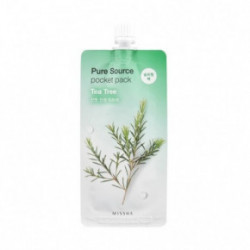 Missha Pure Source Pocket Pack Maska ar tējas koka ekstraktu 10ml