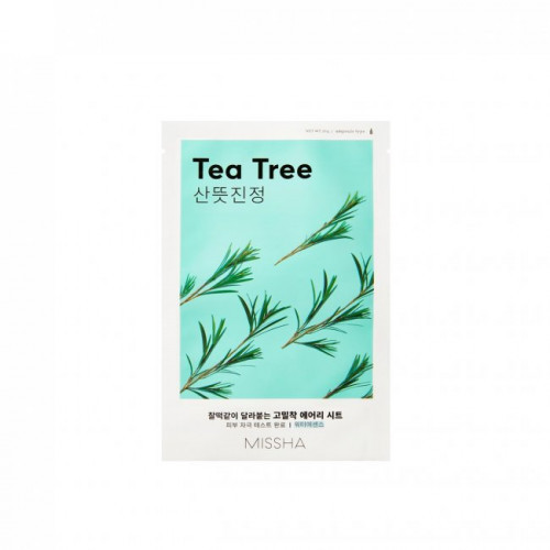 Missha Airy Fit Sheet Mask Tea Tree Sejas maska 19g