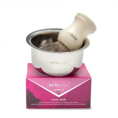 Men Rock Shaving Bowl Tērauda skūšanās trauks 1gab.