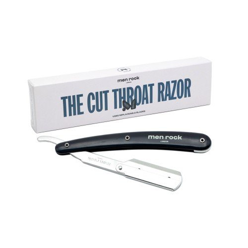 Men Rock Shavette The Cut Throat Razor Vienas malas skuveklis 1gab.