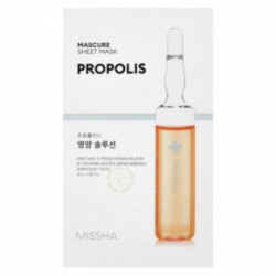 Missha Mascure Solution Sheet Mask Lokšņu sejas maska Glutathione 