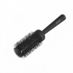 OSOM Professional Round Hair Brush Apaļa suka matu žāvēšanai un veidošanai, ar neilona sariem Black