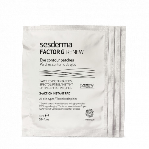 Sesderma Factor G Eye Contour Patches Maskas zonai ap acīm 4x4ml