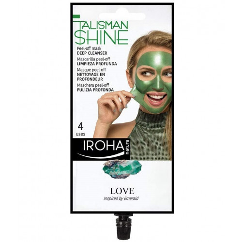 IROHA Talisman Collection Peel-Off Mask Green Deep Cleanser Maska Sejai 25ml