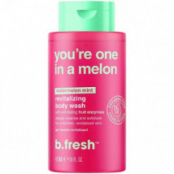 b.fresh You're One In A Melon Body Wash Maigs eksfoliējošs ķermeņa mazgāšanas līdzeklis 473 ml