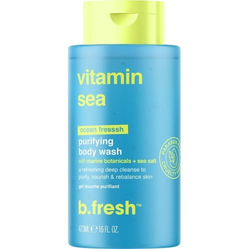 b.fresh Vitamin Sea Body Wash Ķermeņa tīrīšanas līdzeklis ar jūras sāļi 473 ml