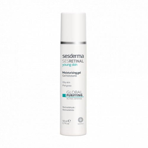 Sesderma Sesretinal Young Skin Moisturizing Gel Gēls ādai ar noslieci uz pūtītēm 50ml