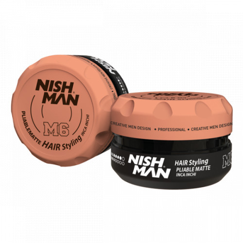 Nishman Hair Styling Pliable Matte Inca Inchi M6 Matu veidošanas vasks 100ml