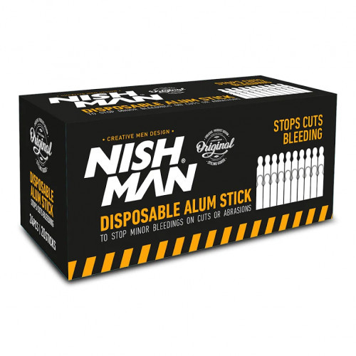 Nishman Disposable Alum Stick Vienreizlietojamie alauna zīmuļi 24x20 gab.