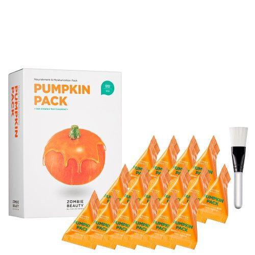 SKIN1004 Zombie Beauty Pumpkin Pack Face Gel Mask Gēla masku komplekts 16x4g.