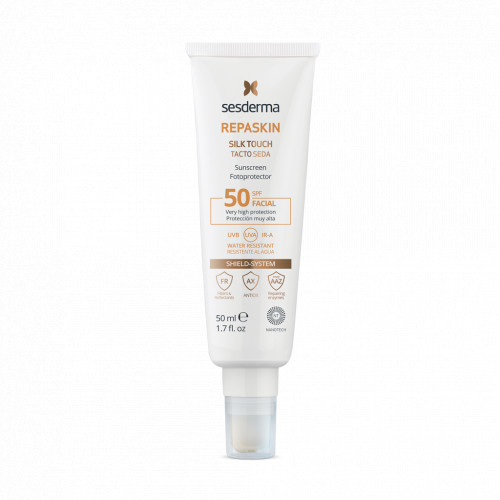 Sesderma Repaskin Silk Touch Sunscreen Saules aizsargkrēms SPF50 50ml