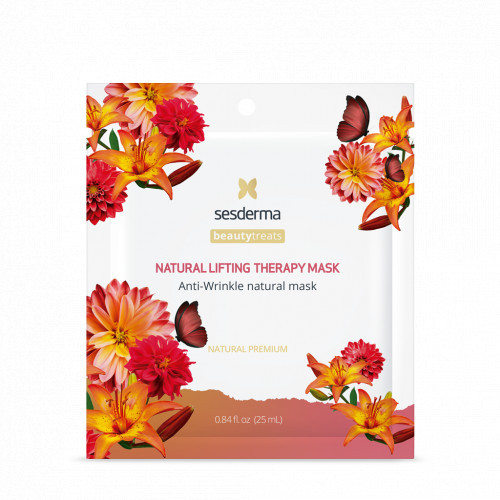 Sesderma Beauty Treats Natural Lifting Therapy Mask Nostiprinoša sejas maska 1gab.