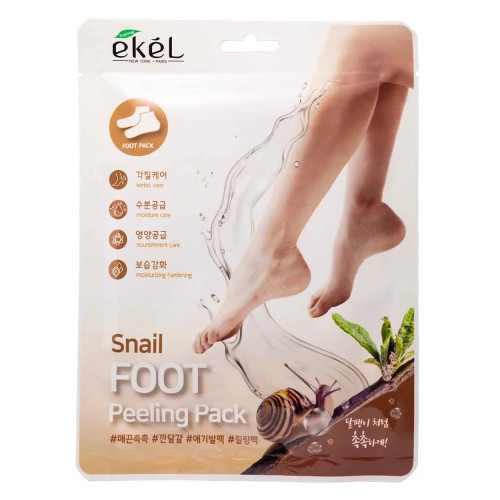 Ekel Snail Foot Peeling Pack Pēdu maska 1 pair