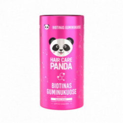 Hair Care Panda Food supplement Biotin Uztura bagātinātājs skaistiem un veseliem matiem ar biotīnu 60 Košļājamās tabletes