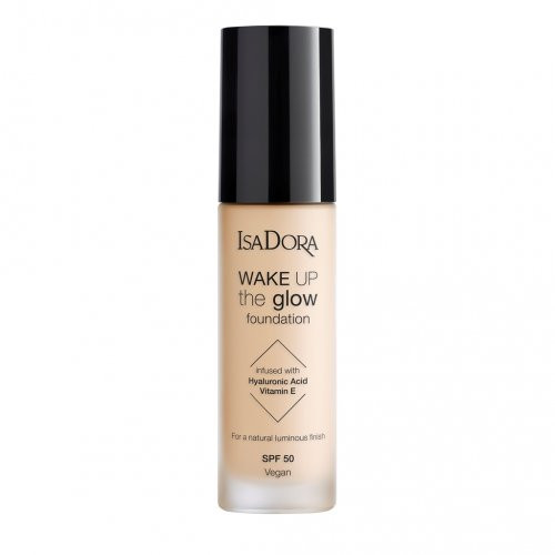 Isadora Wake Up the Glow Foundation Tonālais ar SPF50 30ml