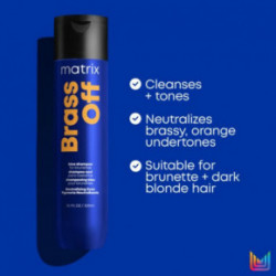 Matrix Total Results Color Obsessed Brass Off Matu šampūns 300ml