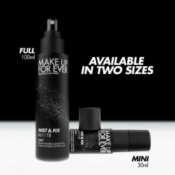 Make Up For Ever Mist & Fix Matte Long-lasting Shine Control Setting Spray Grima fiksātors 100ml