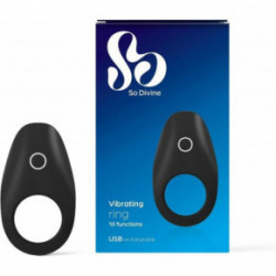 So Divine Vibrating Joy Ring Vibrējošs dzimumlocekļa gredzens 1gab.
